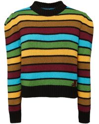 La DoubleJ - Stripe-pattern Knitted Jumper - Lyst