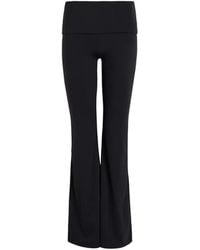 Tala - Fold-Over Flared Trousers - Lyst