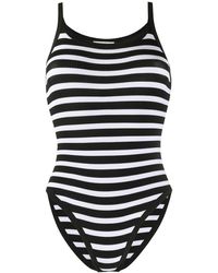 Sandro Ribbed Bodysuit - Black