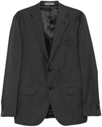 Corneliani - Check-Pattern Single-Breasted Suit - Lyst