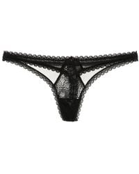 Kiki de Montparnasse - Dahlia Lace Thong - Lyst