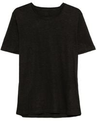 120% Lino - Crew-Neck T-Shirt - Lyst
