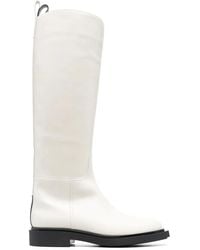 3Juin - Zipped Knee-Length Boots - Lyst