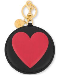 Moschino - Heart-Print Keyring - Lyst
