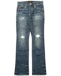 Purple Brand - P002 Mid-Rise Distressed-Effect Jeans - Lyst