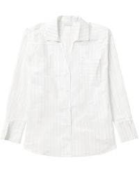 1989 STUDIO - Striped Long-Sleeved Shirt Dress - Lyst