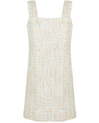 Olympiah - Mini-Jurk Met Vierkante Hals - Lyst