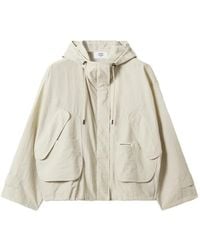 Maison Kitsuné - Hooded Bomber Jacket - Lyst