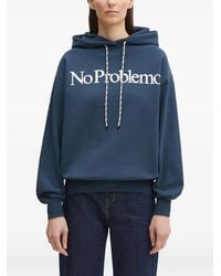 Aries - Graphic-Print Hoodie - Lyst