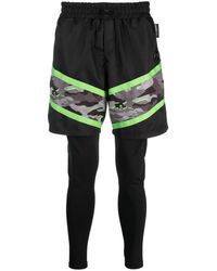 Philipp Plein - Leggings Im Layering-Look - Lyst