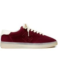 Tory Burch - Phoenix Suede Sneakers - Lyst