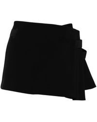 Hyein Seo - Pleated Wrap Miniskirt - Lyst