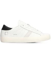 Date - Hill Low Leather Sneakers - Lyst