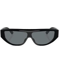 Ferrari - Oversized Frame Sunglasses - Lyst
