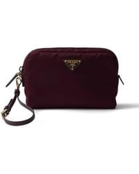 Prada - Estuche De Maquillaje Con Logo - Lyst