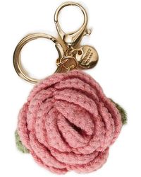 Twinset - Rose Crochet Keychain - Lyst