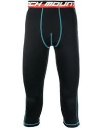 Aztech Mountain - Leggins Capri Con Logo En La Cinturilla - Lyst