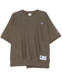 Undercover - Panelled Logo-Patch T-Shirt - Lyst