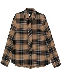 Sacai - Camisa A Cuadros - Lyst