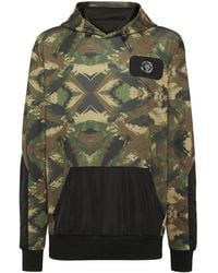 Philipp Plein - Sudadera Con Capucha Y Estampado Militar - Lyst