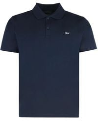 Paul & Shark - Cotton Polo Shirt - Lyst