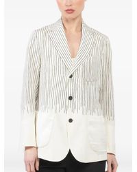 Ibrigu - Striped Jacket - Lyst