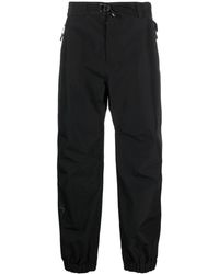 3 MONCLER GRENOBLE - Logo-print Tapered Trousers - Lyst