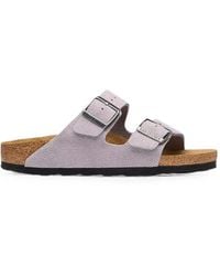 Birkenstock - Arizona Buckle-Fastening Suede Sandals - Lyst