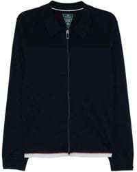 Paul Smith - Cardigan Con Zip - Lyst