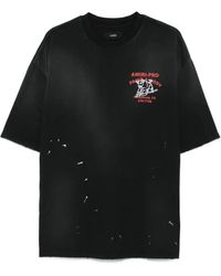 Amiri - Graphic-Print Cotton T-Shirt - Lyst