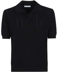 Cruciani - Polo En Maille Pointelle - Lyst