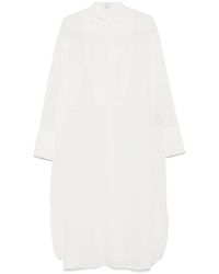 McQueen - Midi Shirt Dress - Lyst