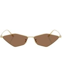 Oliver Peoples - 2001C Geometric-Frame Sunglasses - Lyst