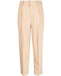 FEDERICA TOSI - High-waist Cropped Trousers - Lyst
