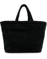 Balenciaga - Bolso shopper Jumbo con logo en relieve - Lyst