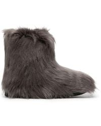 Stand Studio - Olivia Faux Fur Ankle Boots - Lyst