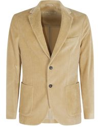 Circolo 1901 - Ribfluwelen Katoenen Blazer - Lyst