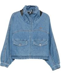 Loewe - Denim Cotton Jacket - Lyst
