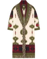 Alanui - Cappotto Icon Con Frange - Lyst