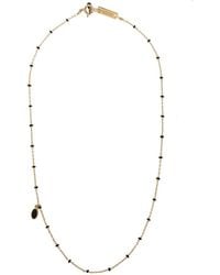 Isabel Marant - Bead-Embellished Pendant Necklace - Lyst