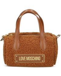 Love Moschino - Top-Handle Logo Tote Bag - Lyst