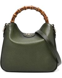 Gucci - Bamboo-Handle Gg Tote Bag - Lyst