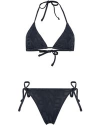 Emporio Armani - Bikini Met Logo-jacquard - Lyst