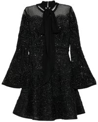 Elie Saab - Embellished Tulle Dress - Lyst