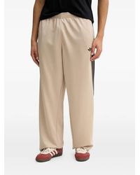 adidas - Adicolor Loose Logo-Embroidered Side-Stripe Track Pants - Lyst