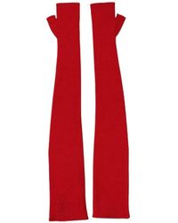Dolce & Gabbana - Knitted Fingerless Gloves - Lyst