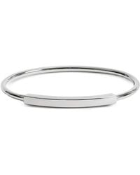Monica Vinader - Mv Linear Bangle - Lyst
