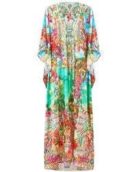 CAMILLA - V-Ausschnitt-Kaftan Mit Ringdetail - Lyst