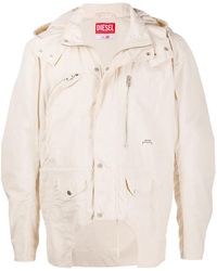 DIESEL - X A-Cold-Wall Multi-Pocket Hooded Jacket - Lyst