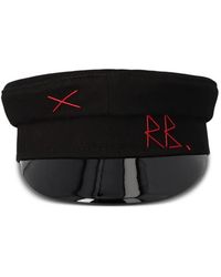 Ruslan Baginskiy - Embroidered-Detail Cap Hat - Lyst